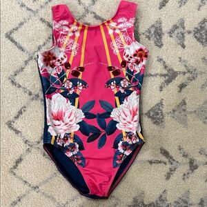Floral Destira Gymnastics Leotard